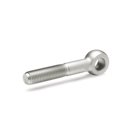 Swing Bolt, Stainless Steel, Matte Shot-Blasted, M10 Thrd Sz, 40 Mm Thrd Lg